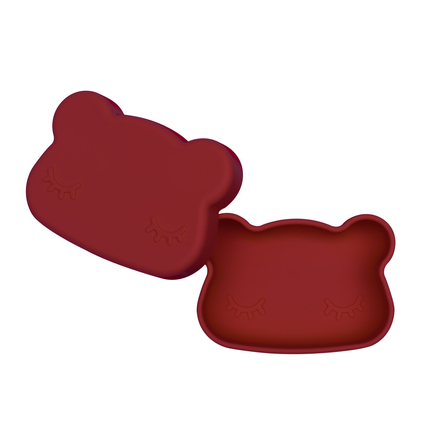 Boîte à goûter en silicone ours Boîte à goûter en silicone ours