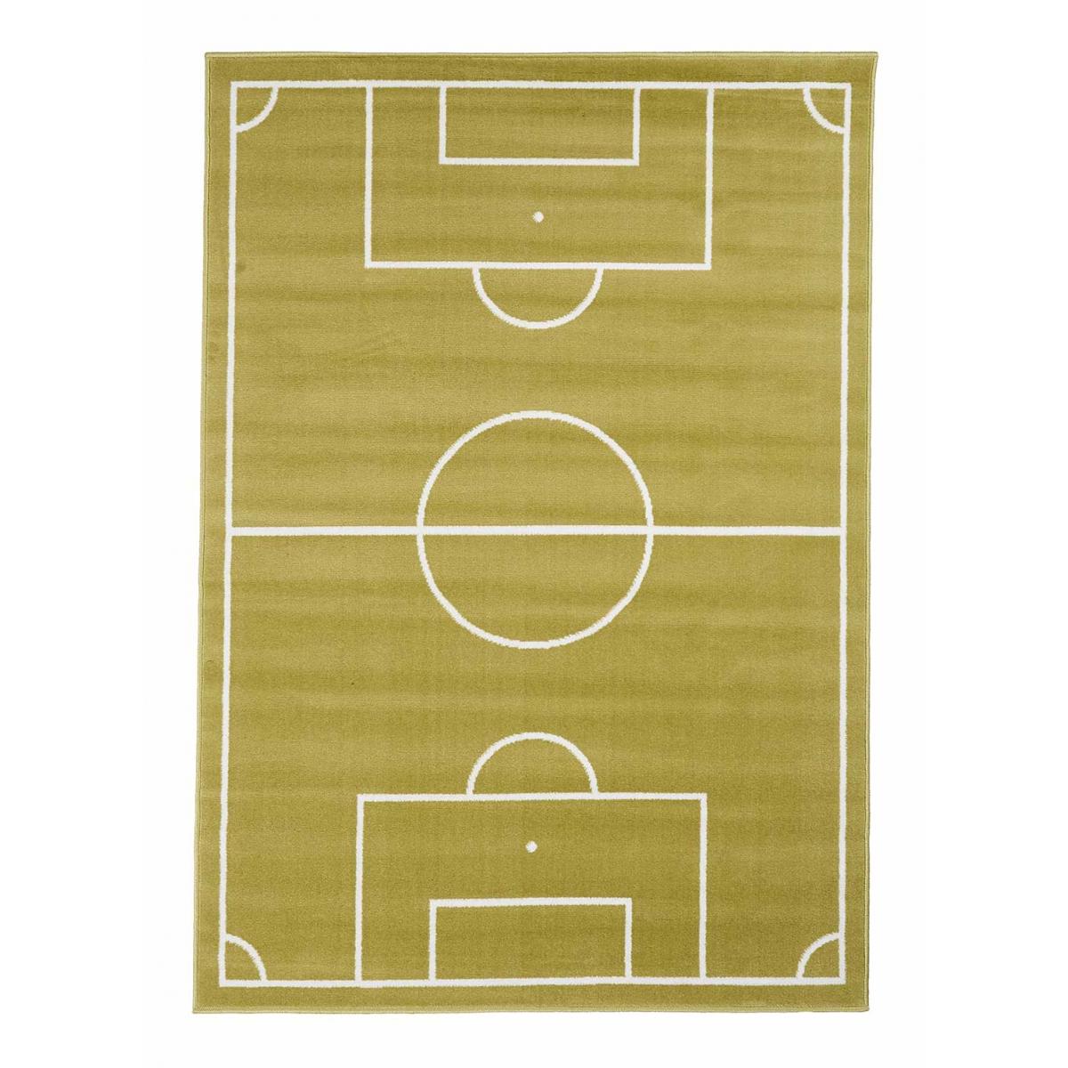 Tapis enfant en polypropylène vert 60x110 Tapis enfant en polypropylène vert 60x110