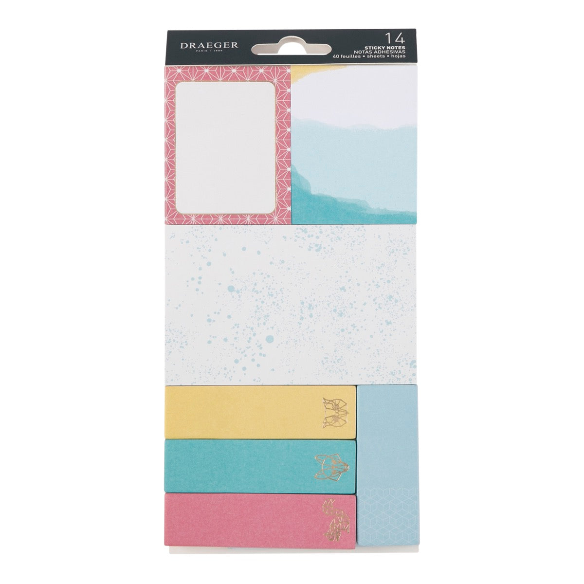 12 Blocs De Sticky Notes - Multicolore 12 Blocs De Sticky Notes - Multicolore
