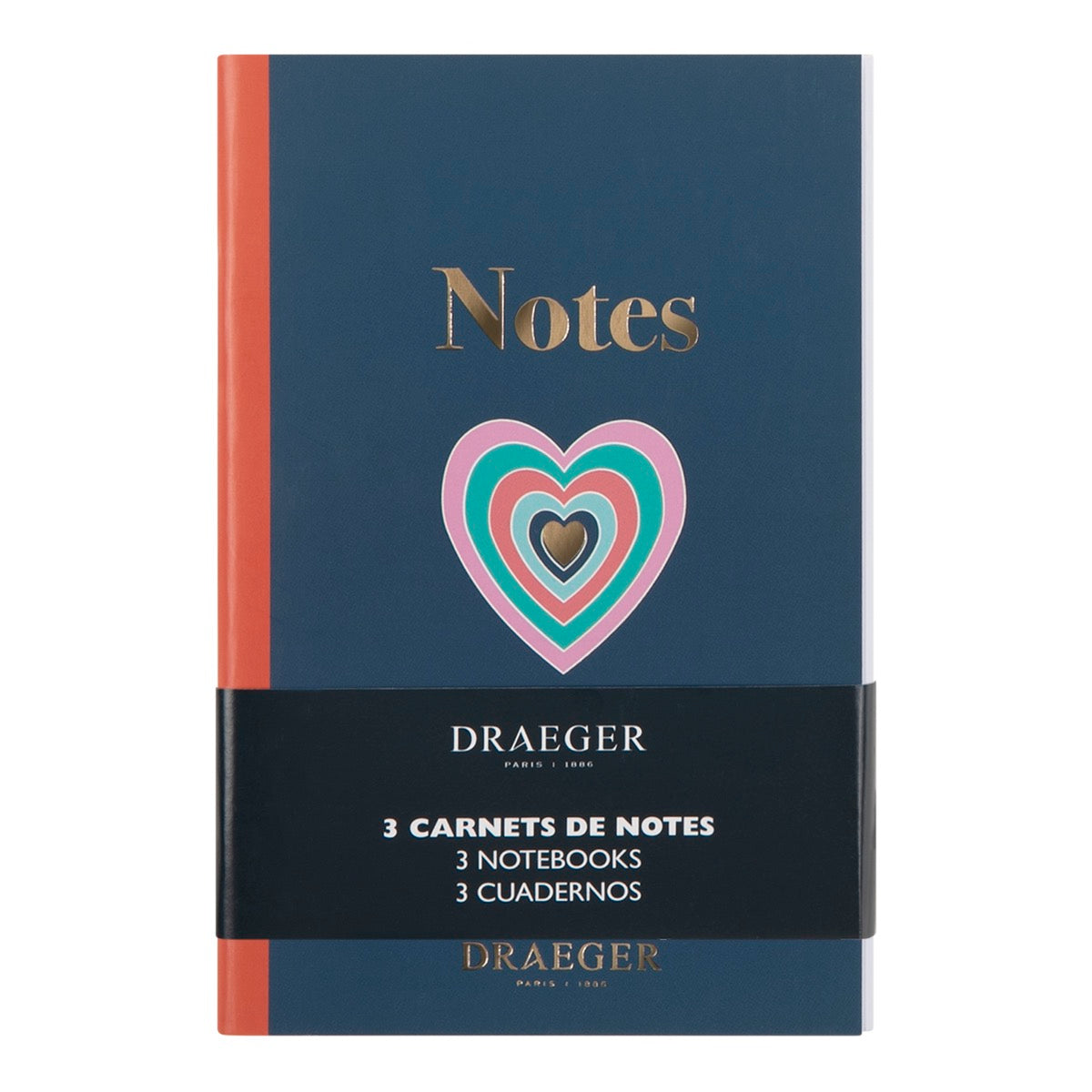 Lot De 3 Carnets A6 Lignés - Bleu, Ivoire, Pastel Lot De 3 Carnets A6 Lignés - Bleu, Ivoire, Pastel