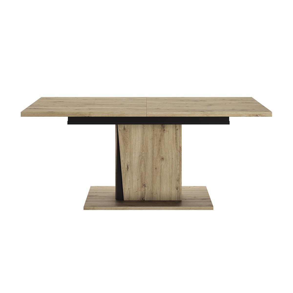 Table à manger extensible 180/225 cm - Marron Table à manger extensible 180/225 cm - Marron