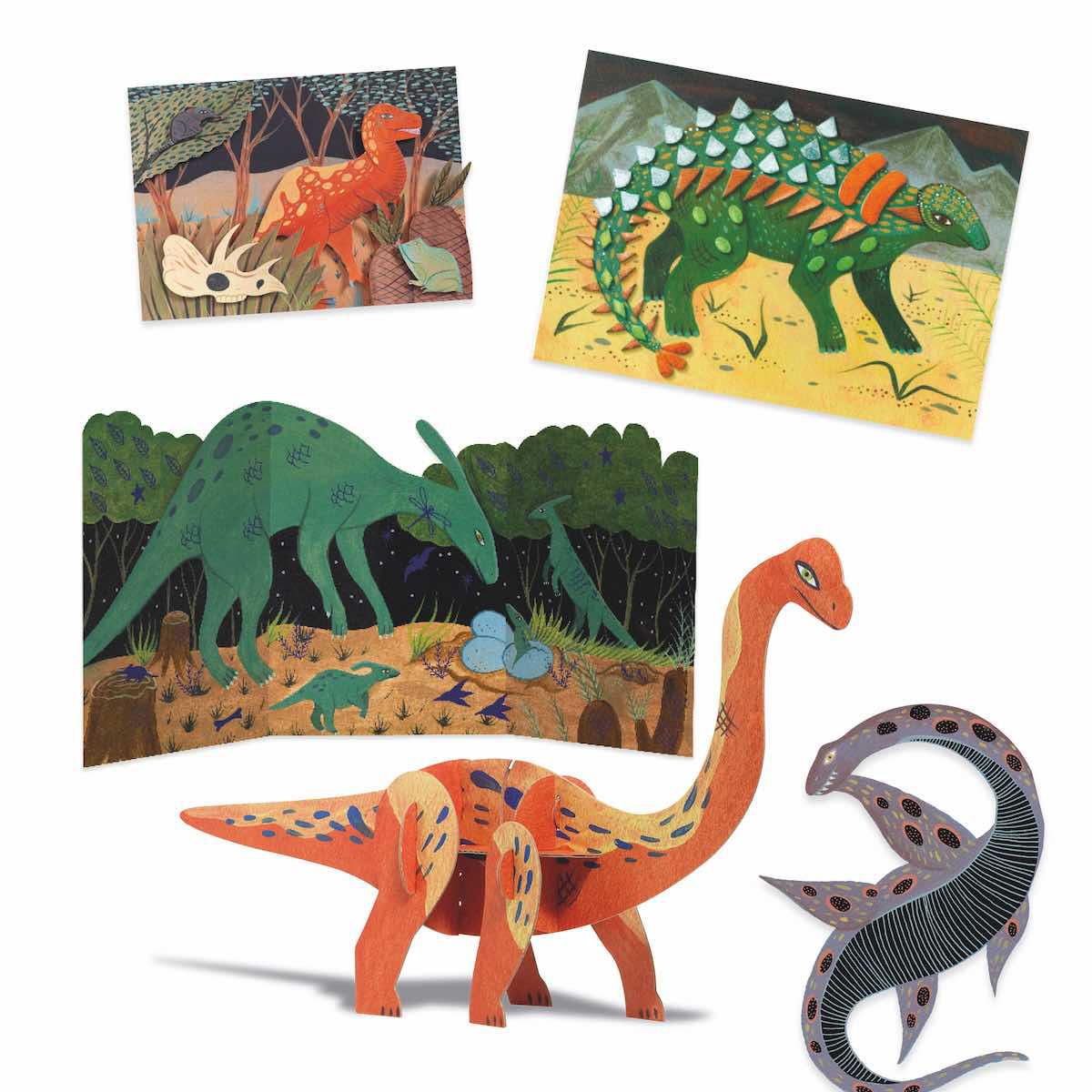 Coffrets multi-activités le monde des dinosaures