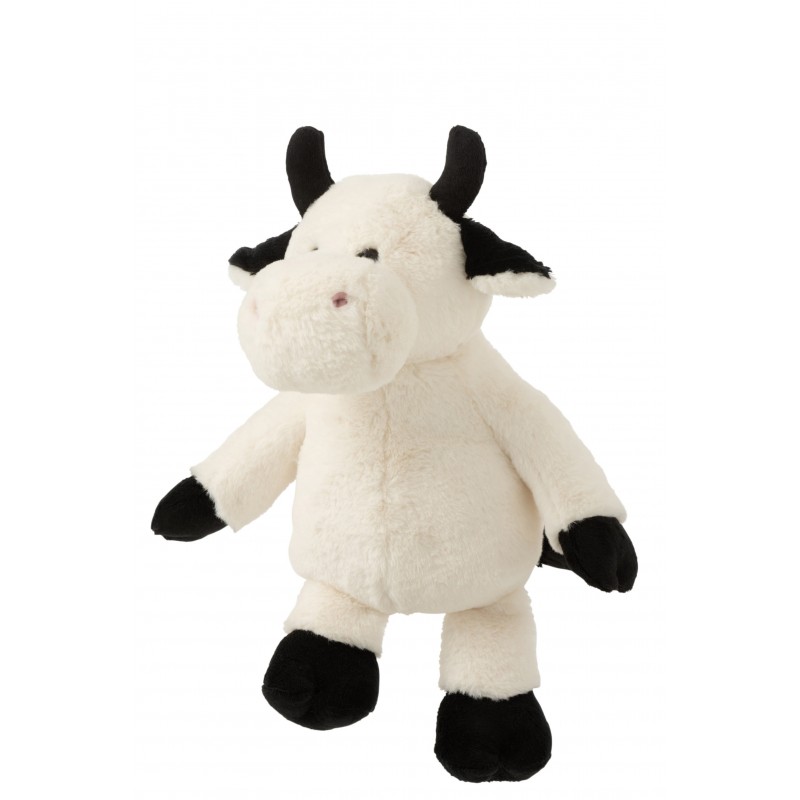 Peluche vache écru et noir Peluche vache écru et noir