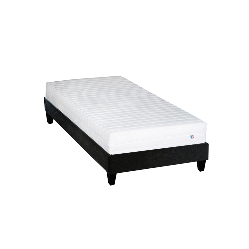 Ensemble Egio 90x200 Matelas Latex Like + Sommier Bois Ensemble Egio 90x200 Matelas Latex Like + Sommier Bois