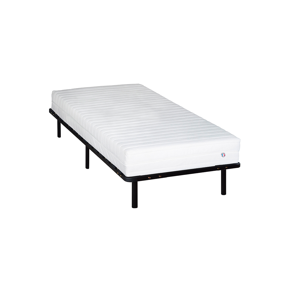 Ensemble Egio 90x200 Matelas Latex Like + Sommier Métal Ensemble Egio 90x200 Matelas Latex Like + Sommier Métal