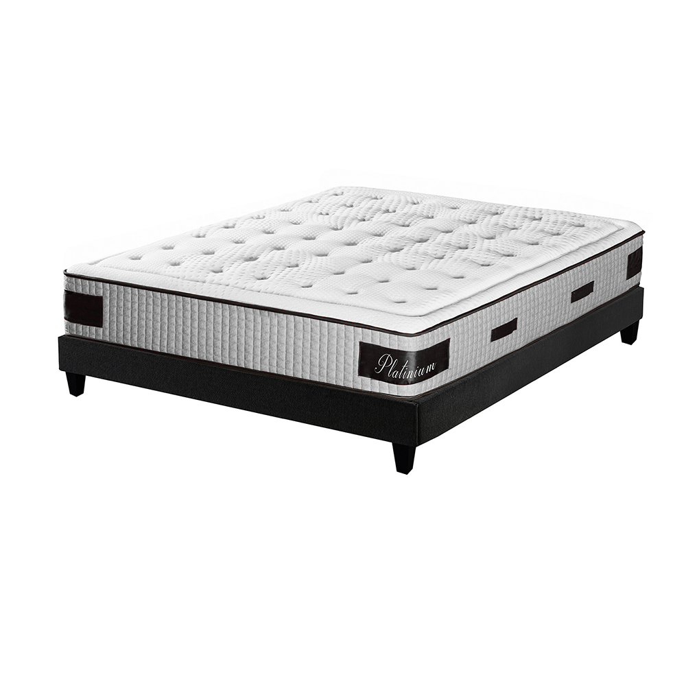 Ensemble Platinium 140x200 Matelas + Sommier Bois Ensemble Platinium 140x200 Matelas + Sommier Bois