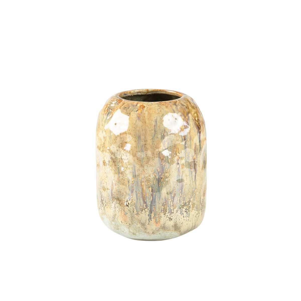 Vase en argile beige sable Vase en argile beige sable