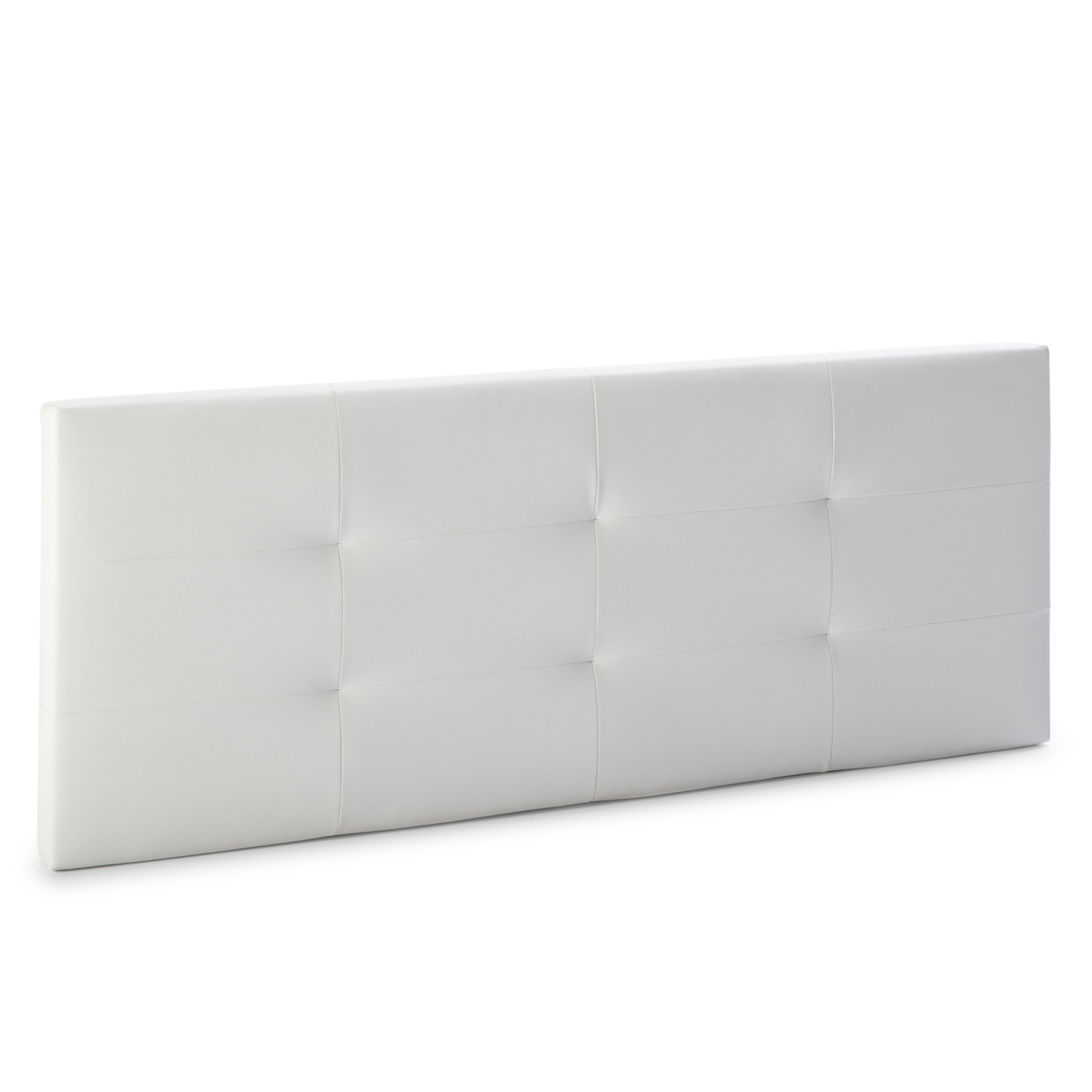Tête de lit 150x60 cm blanc, cuir synthétique
