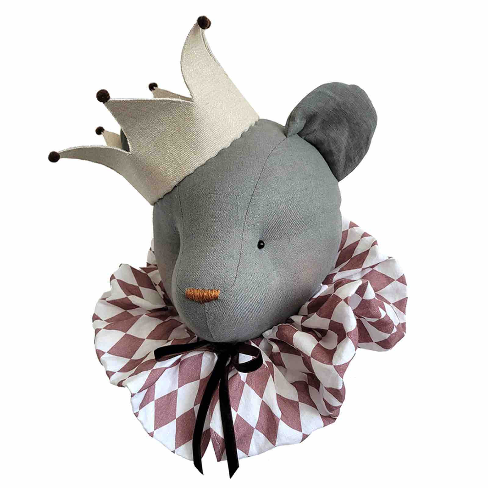 Trophée mural enfant gris Trophée mural enfant gris