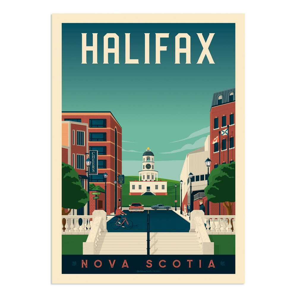 Affiche Halifax 50x70 cm Affiche Halifax 50x70 cm