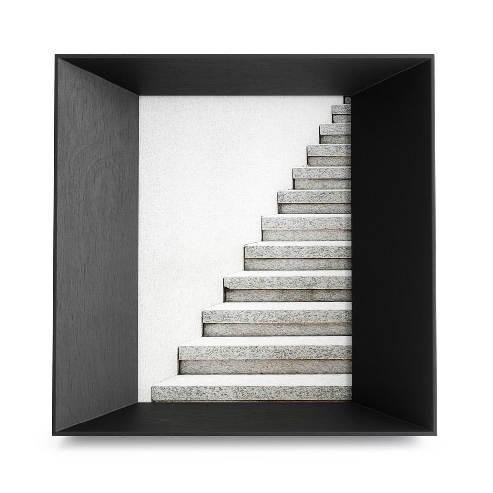 Cadre photo L noir 19.5x5cm Cadre photo L noir 19.5x5cm