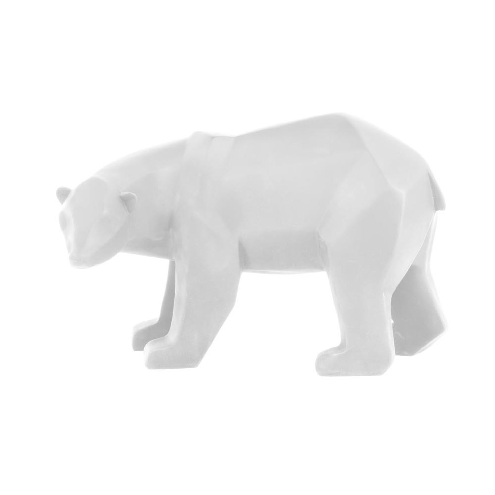 Statue Origami Ours large blanc Statue Origami Ours large blanc