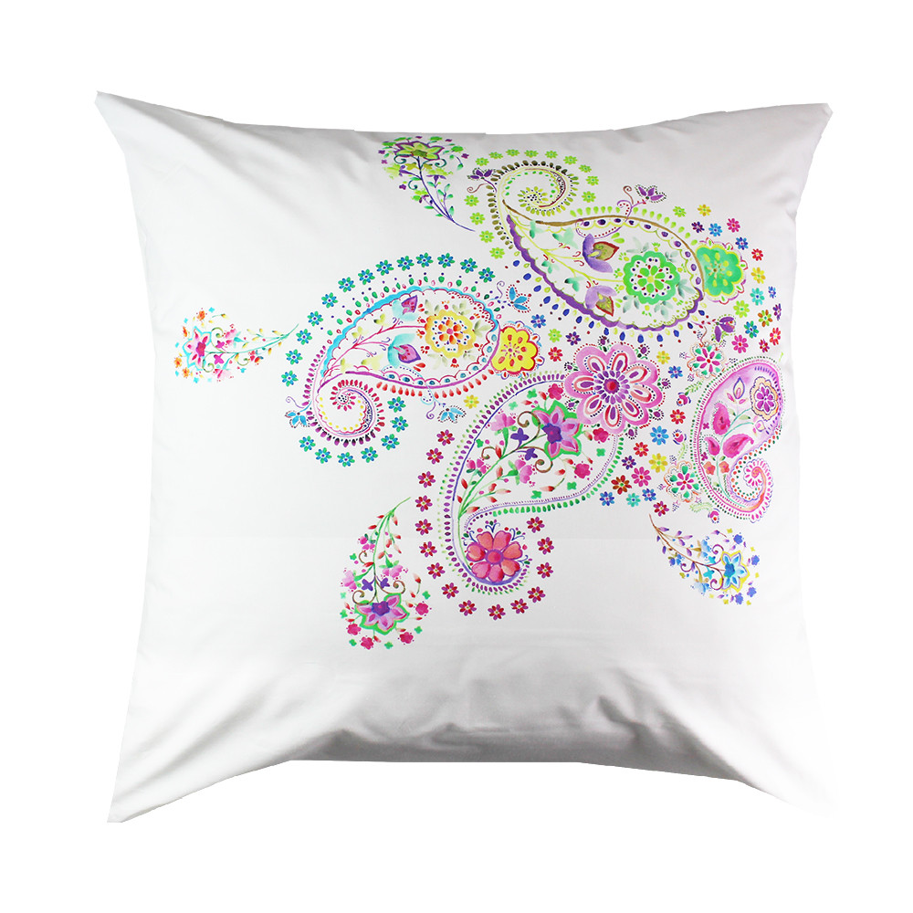 Taie d'oreiller multicolore 40x40 Taie d'oreiller multicolore 40x40