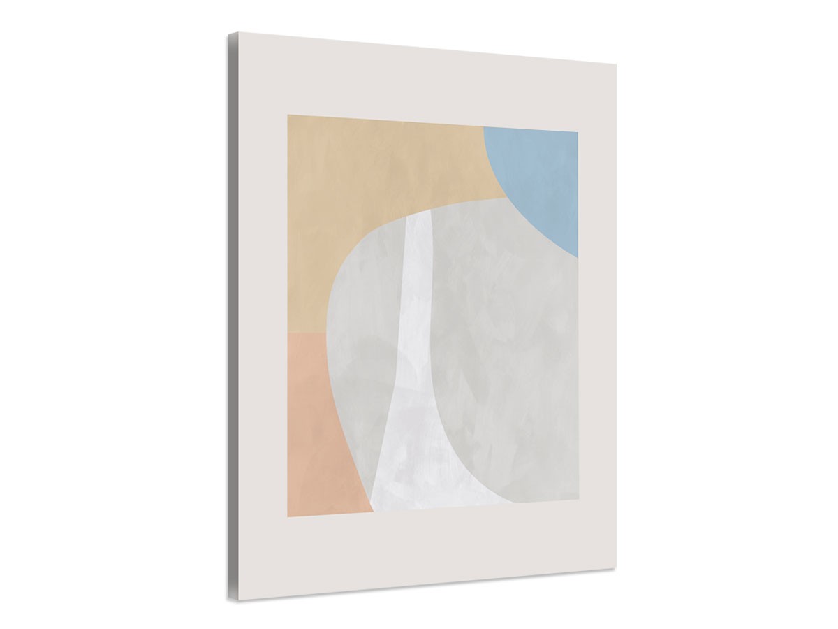 Tableau plexiglas light beige contempory 30x50cm