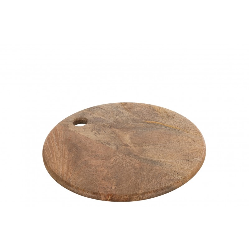 Planche a découper ronde bois de manguier D30cm Planche a découper ronde bois de manguier D30cm