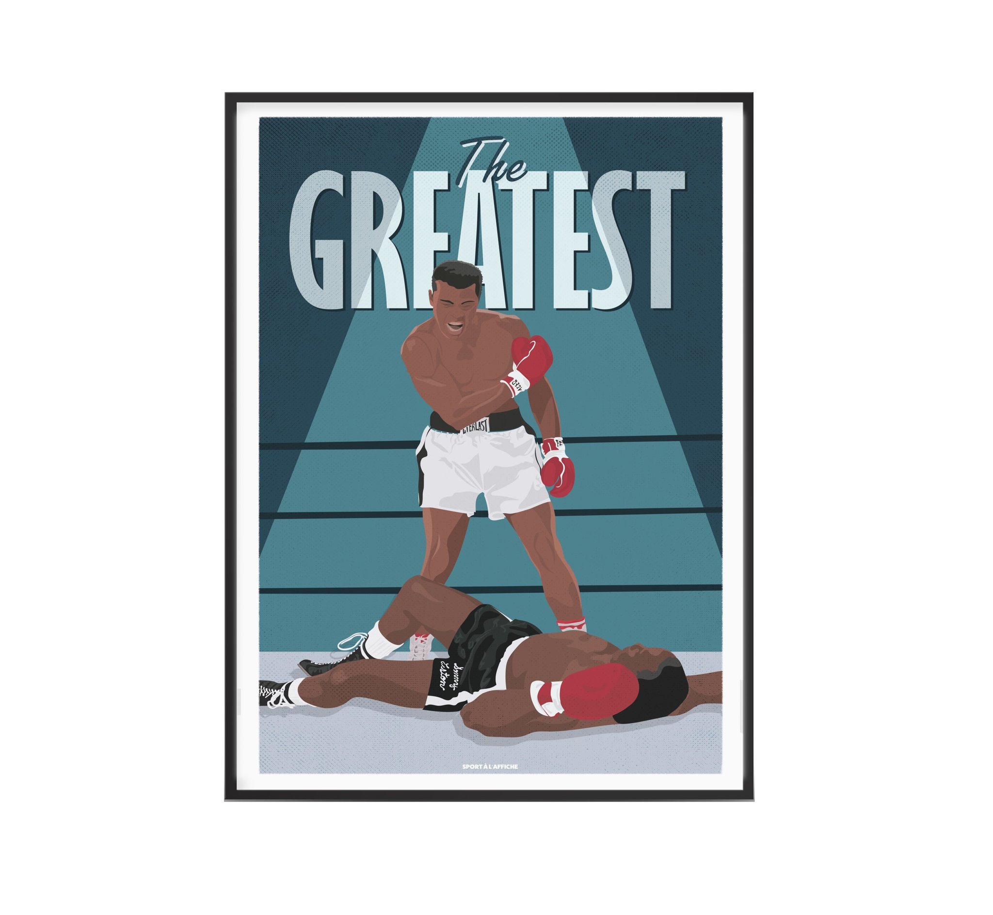 Affiche Boxe - Ali The Greatest 40 x 60 cm