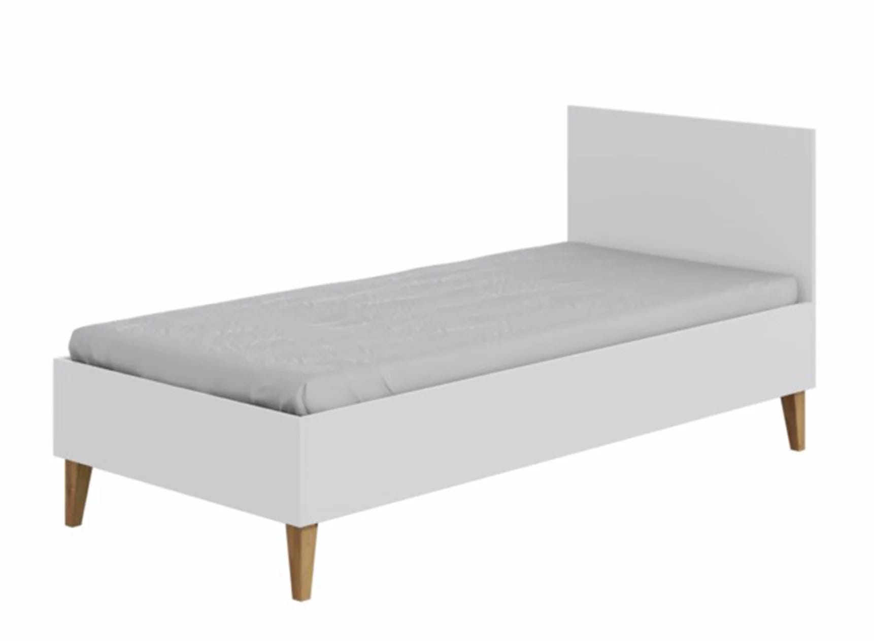 Lit enfant 80x180 Blanc et Chêne Lit enfant 80x180 Blanc et Chêne