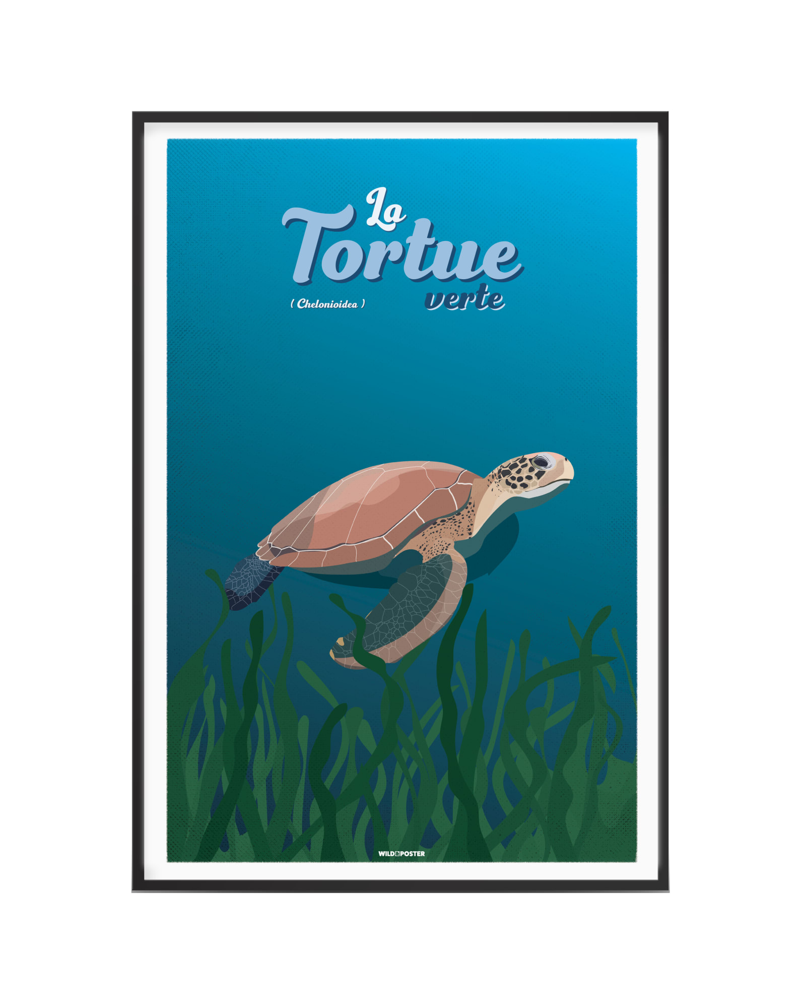 Déco à poser tortue marron et beige H70 SAINTE-MAXIME