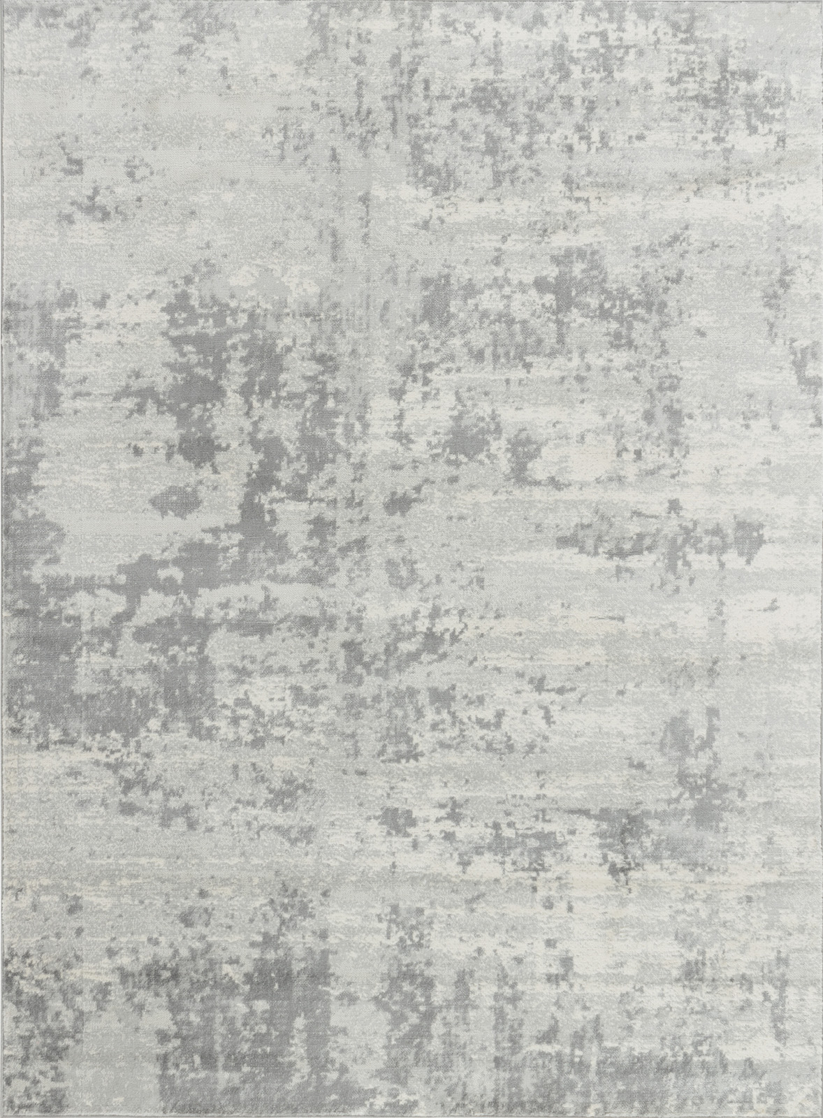Tapis Abstrait Moderne - Gris et Ivoire - 160x220cm