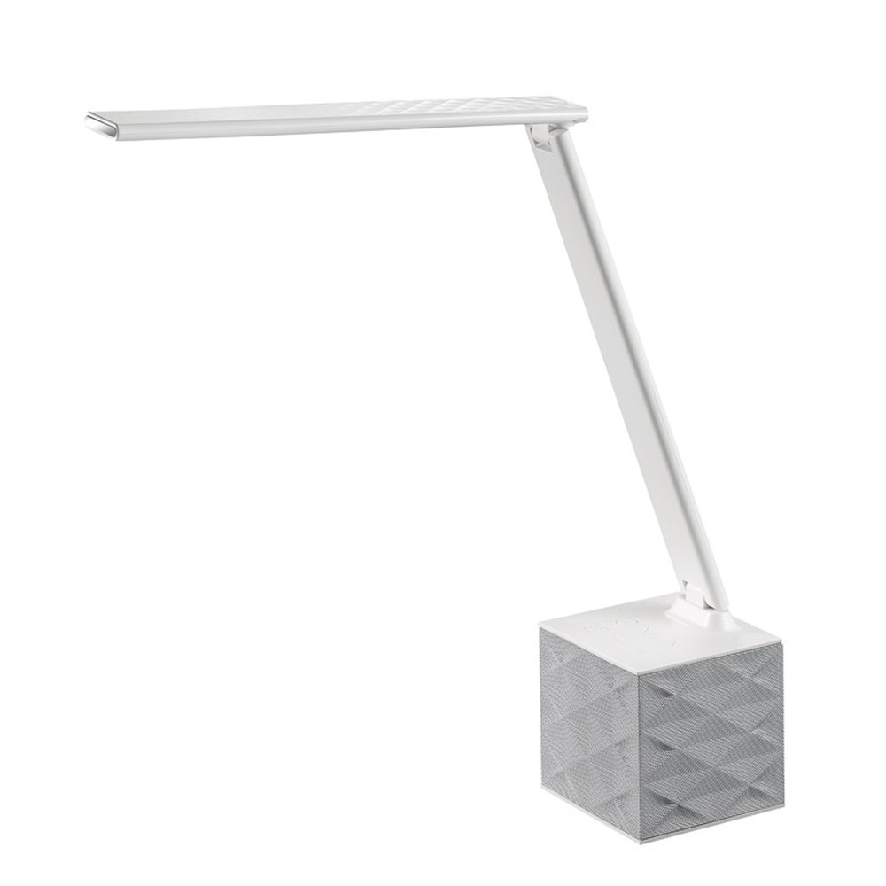 Lampes de bureau LED blanc 12W avec haut-parleur HI-FI ABS