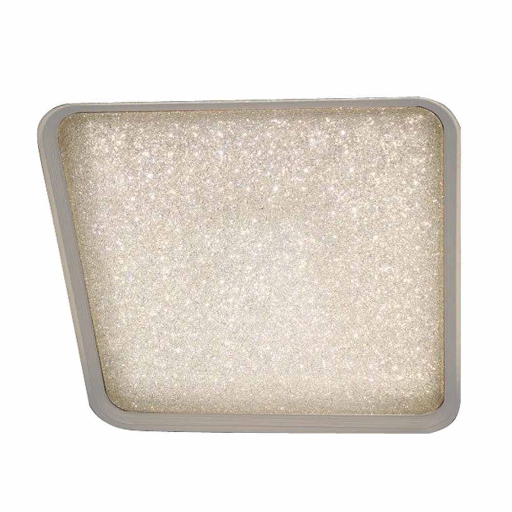 Plafonnier LED acrylique blanc 40W avec télécommande