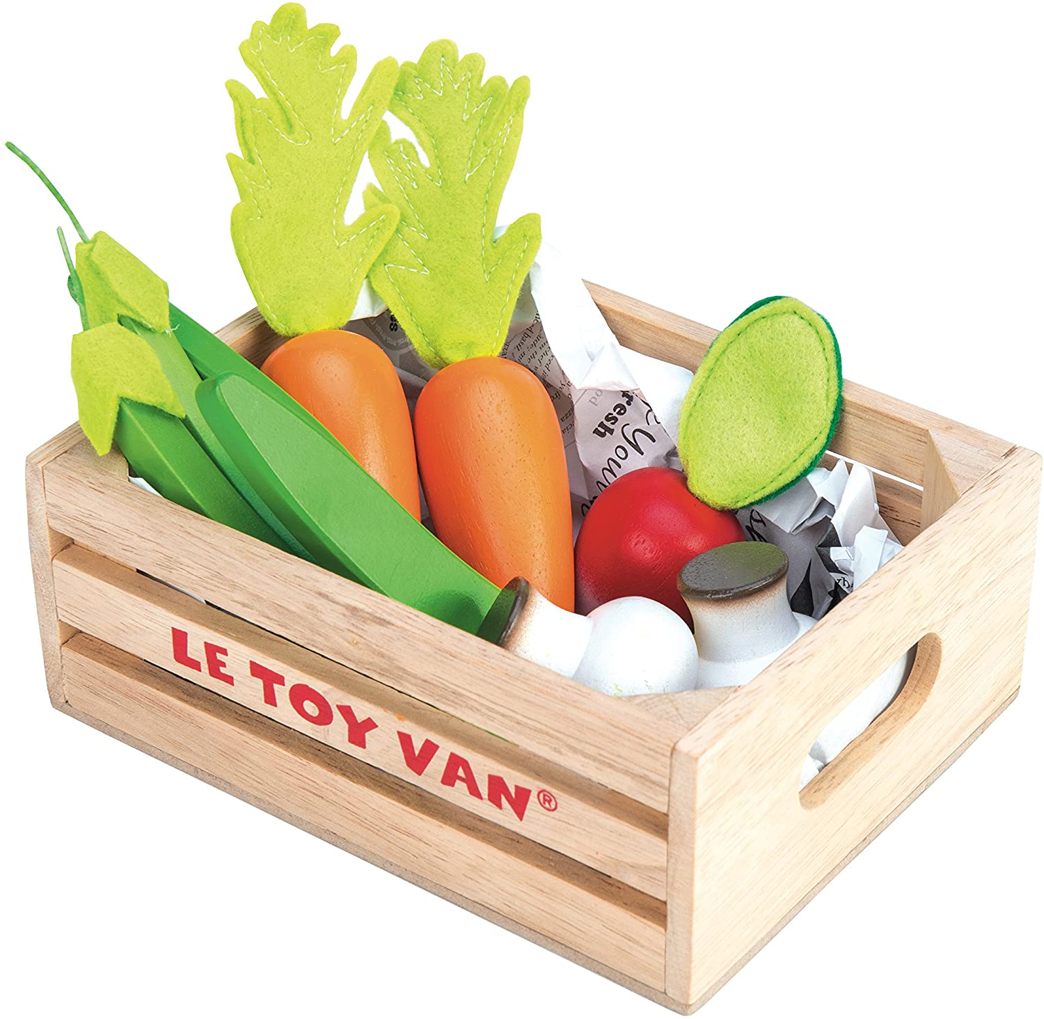 Ma Récolte de Légumes Beige 12 x 6 x 16 cm