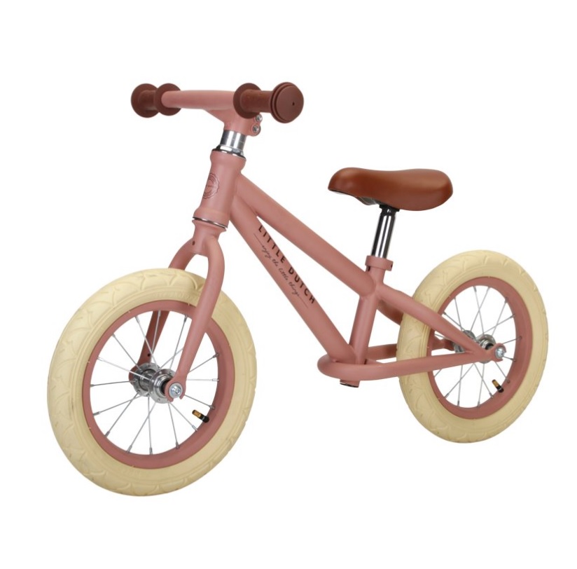 Vélo d'équilibre rose