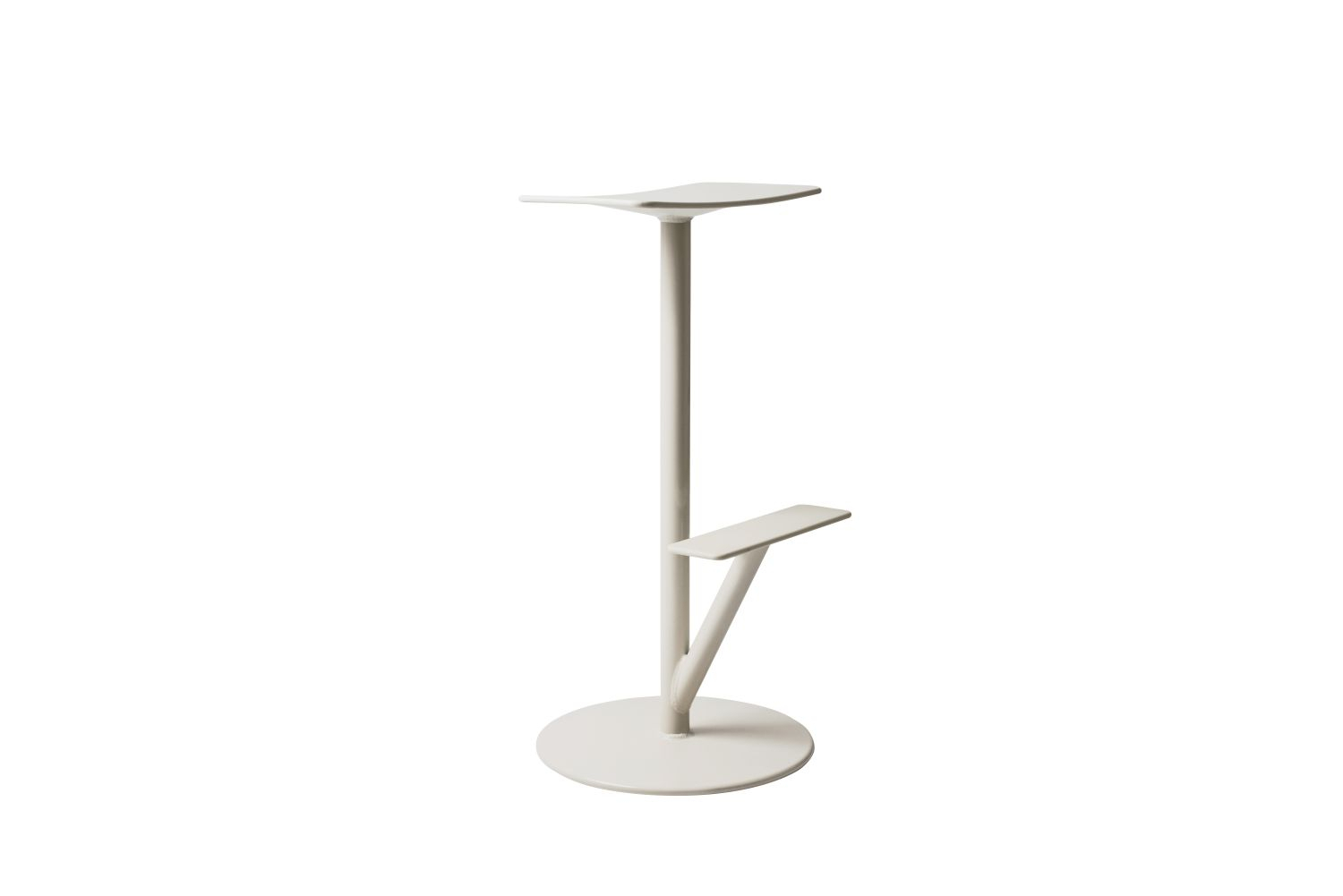 Tabouret de bar ivoire H76cm Tabouret de bar ivoire H76cm