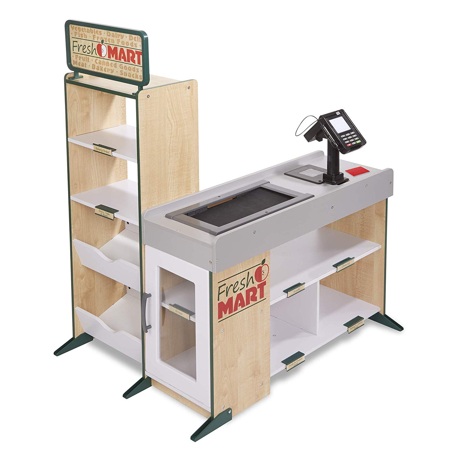 Épicerie Marchande Fresh Mart Gris boite : 110 x 64 x 17 cm