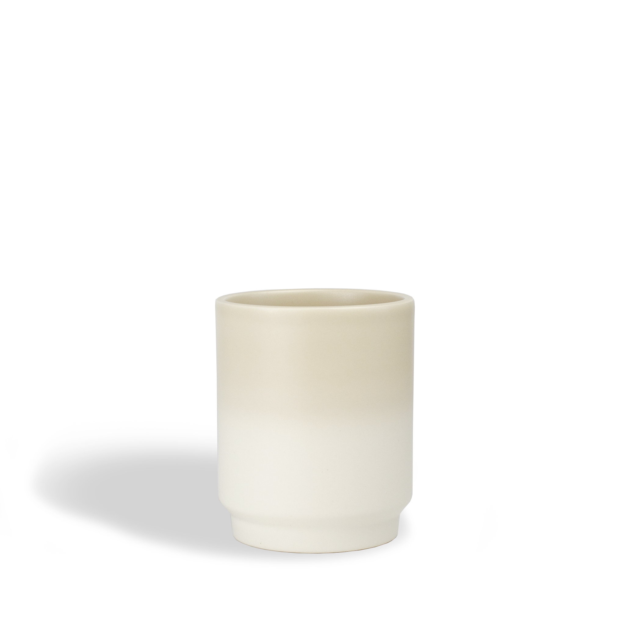 Tasse dégradé beige mate et blanc Tasse dégradé beige mate et blanc