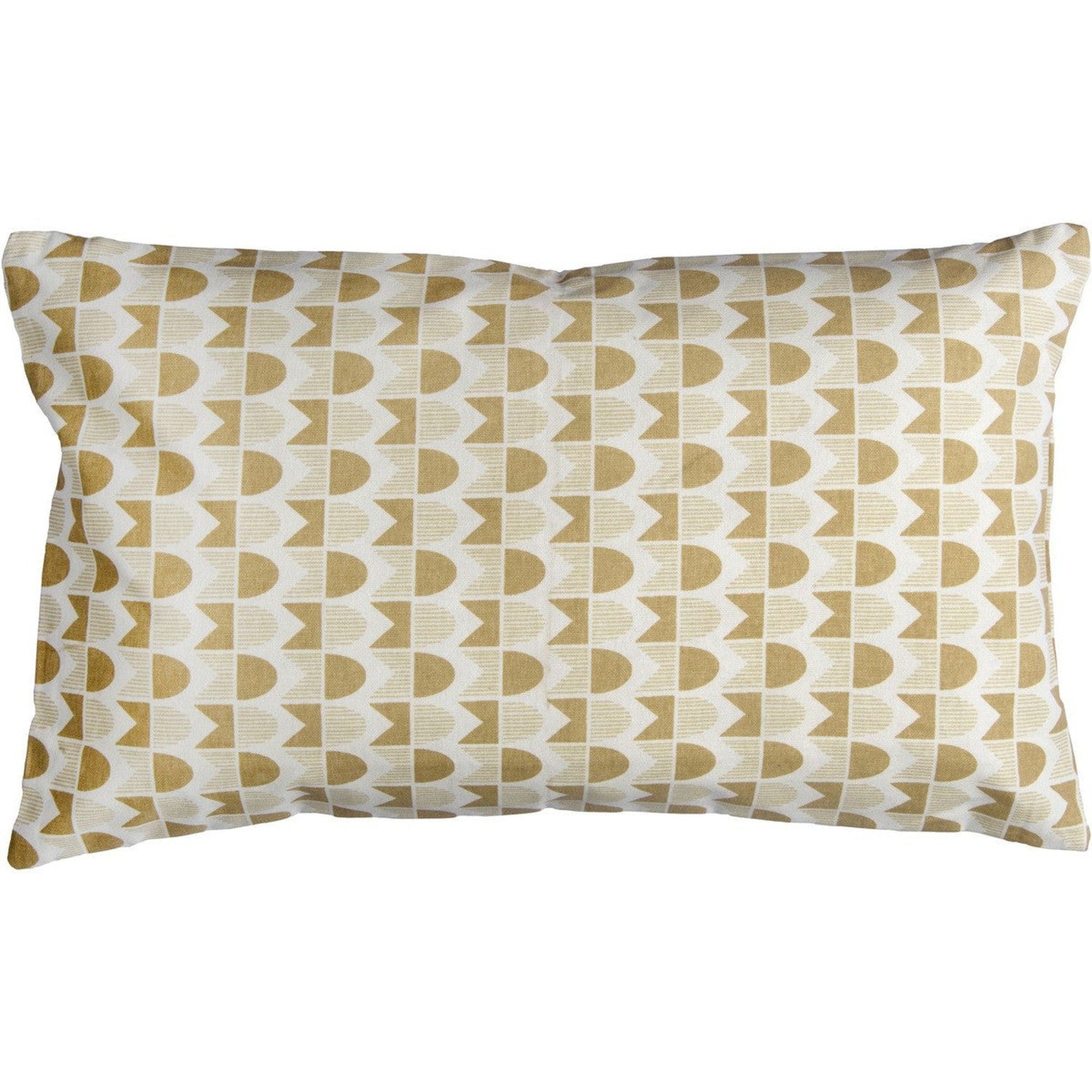 Housse de coussin d'extérieur coton 50x30 sable