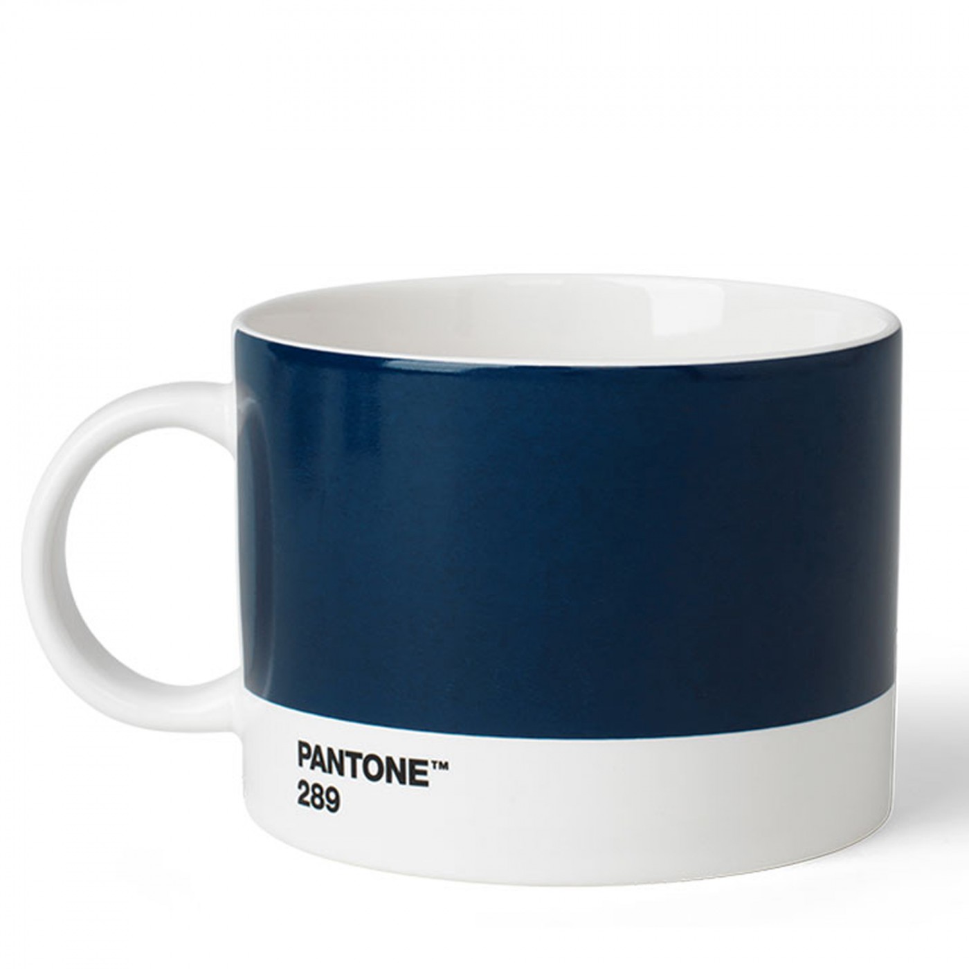 Tasse à thé Pantone bleu foncé