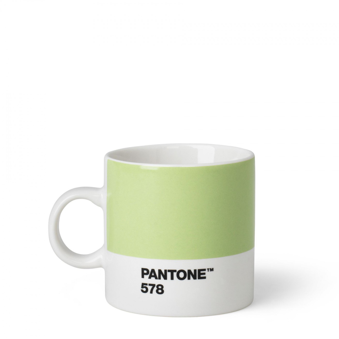 Tasse à thé Pantone vert clair