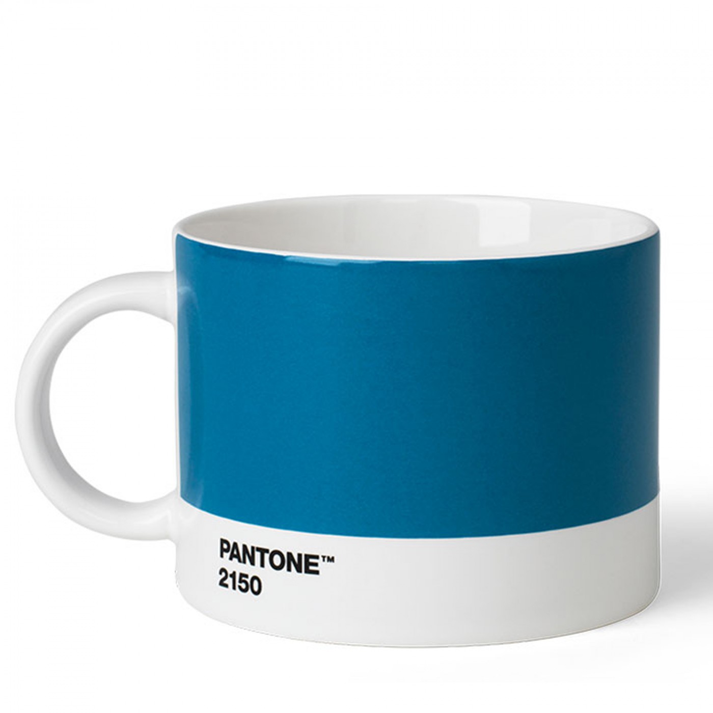 Tasse à thé Pantone bleu