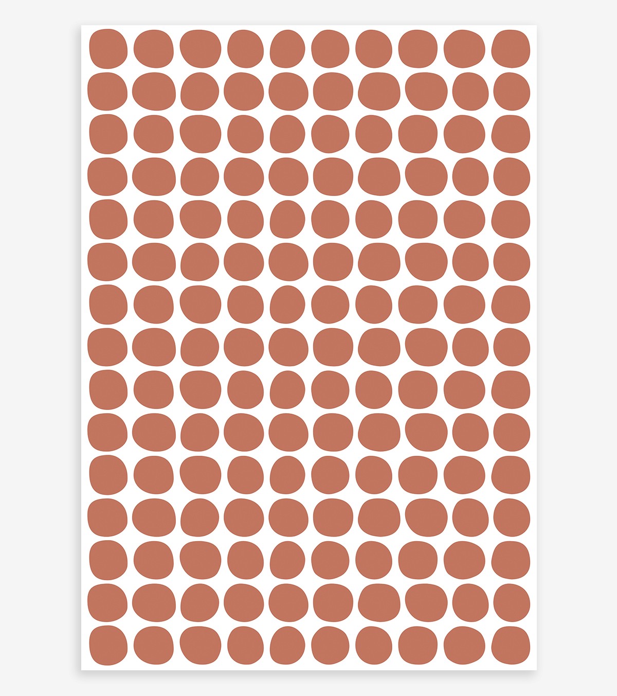 Stickers pois en Vinyle mat Cuivre 29.7x42 cm Stickers pois en Vinyle mat Cuivre 29.7x42 cm