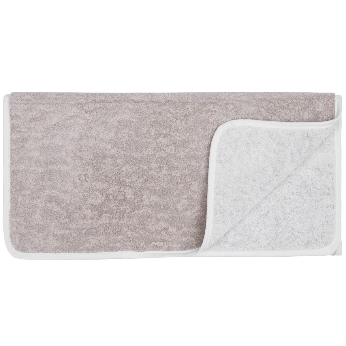 Serviette de toilette double face Sable 50x100 cm Serviette de toilette double face Sable 50x100 cm