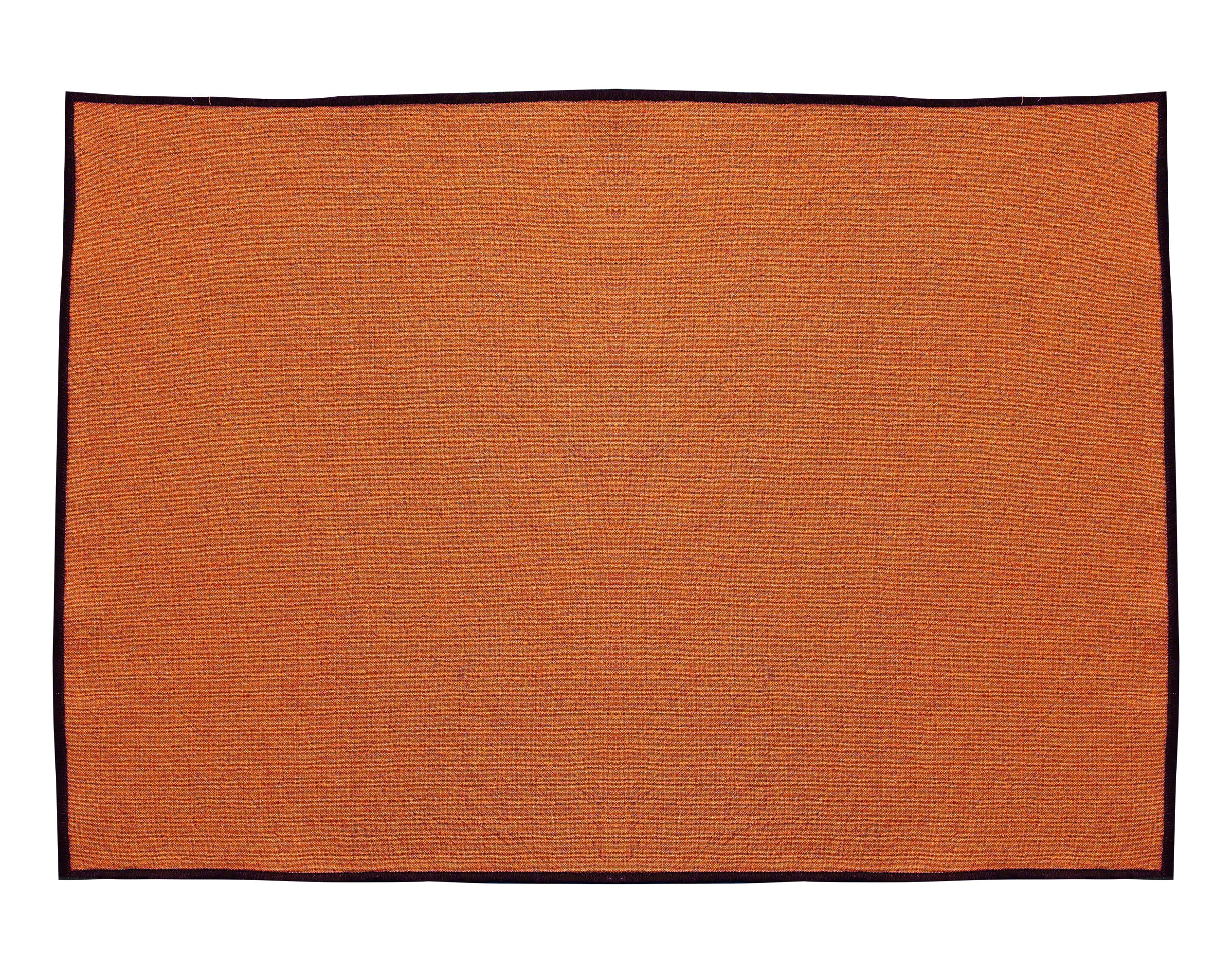 Lot de 4 sets de table rectangulaire 37x50 orange en coton