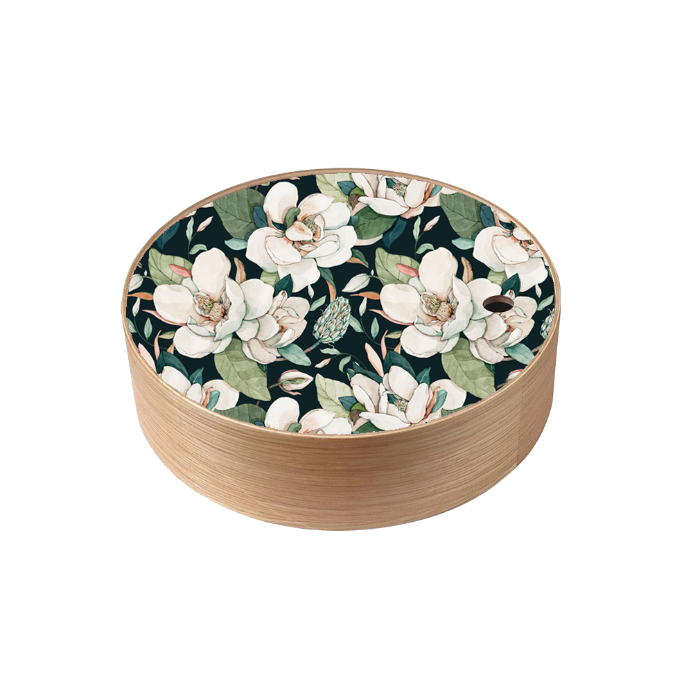 Boite de rangement en bois s magnolia Boite de rangement en bois s magnolia