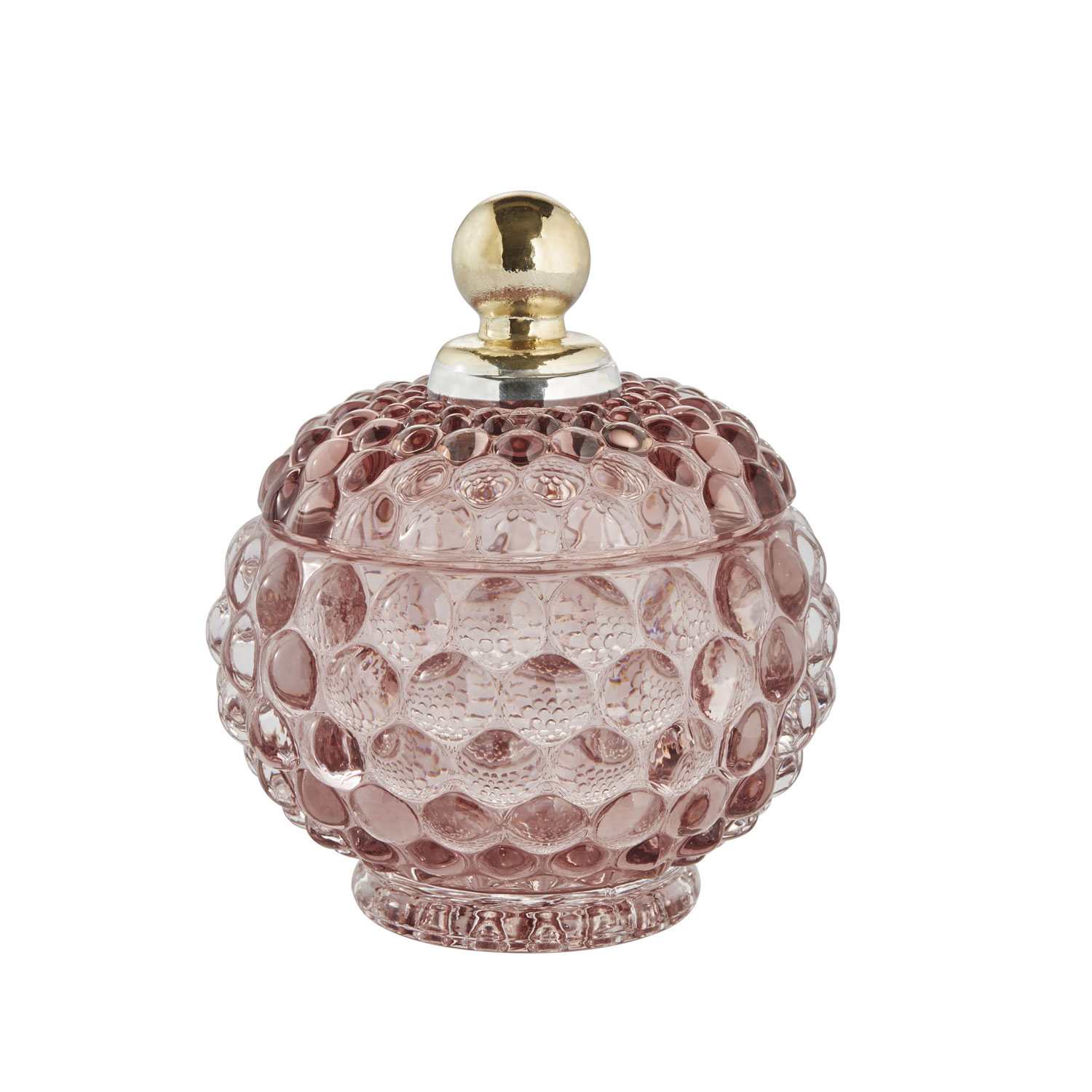 Pot Helene en verre rose Pot Helene en verre rose
