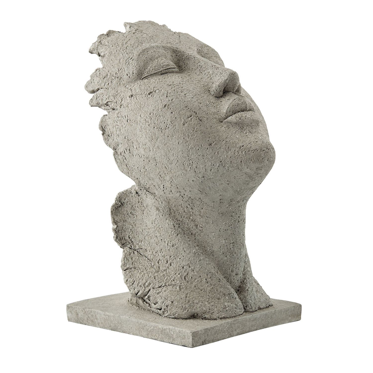 Statue Maja en polyrésine grise