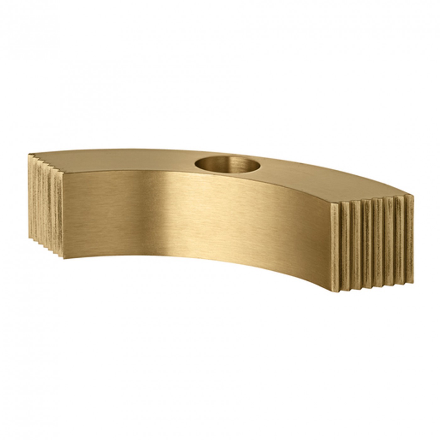 Bougeoir laiton 14x3cm Bougeoir laiton 14x3cm