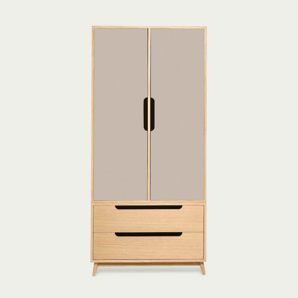 Armoire beige havane chene naturel Armoire beige havane chene naturel