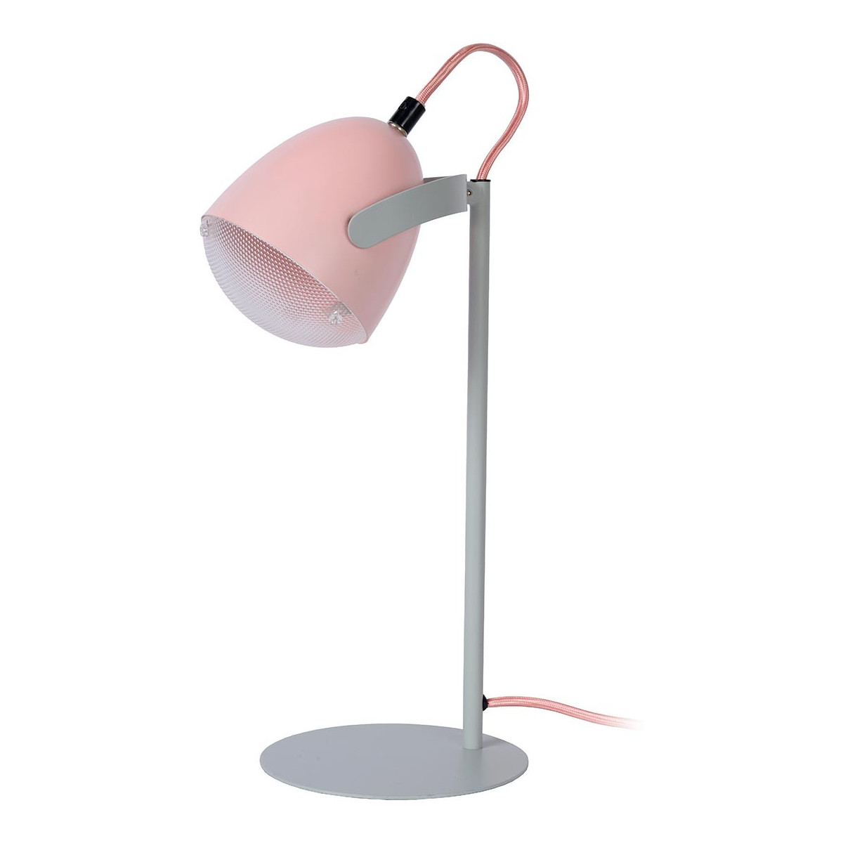Lampe De Table en acier rose 32 cm