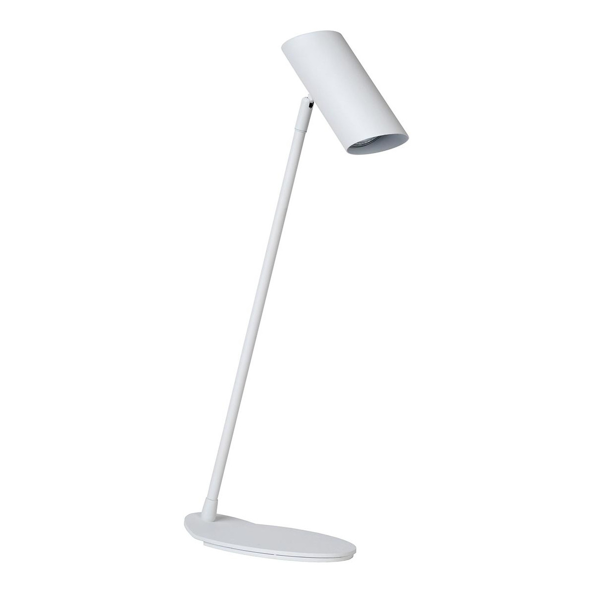 lampe de bureau  en métal blanc 53 cm