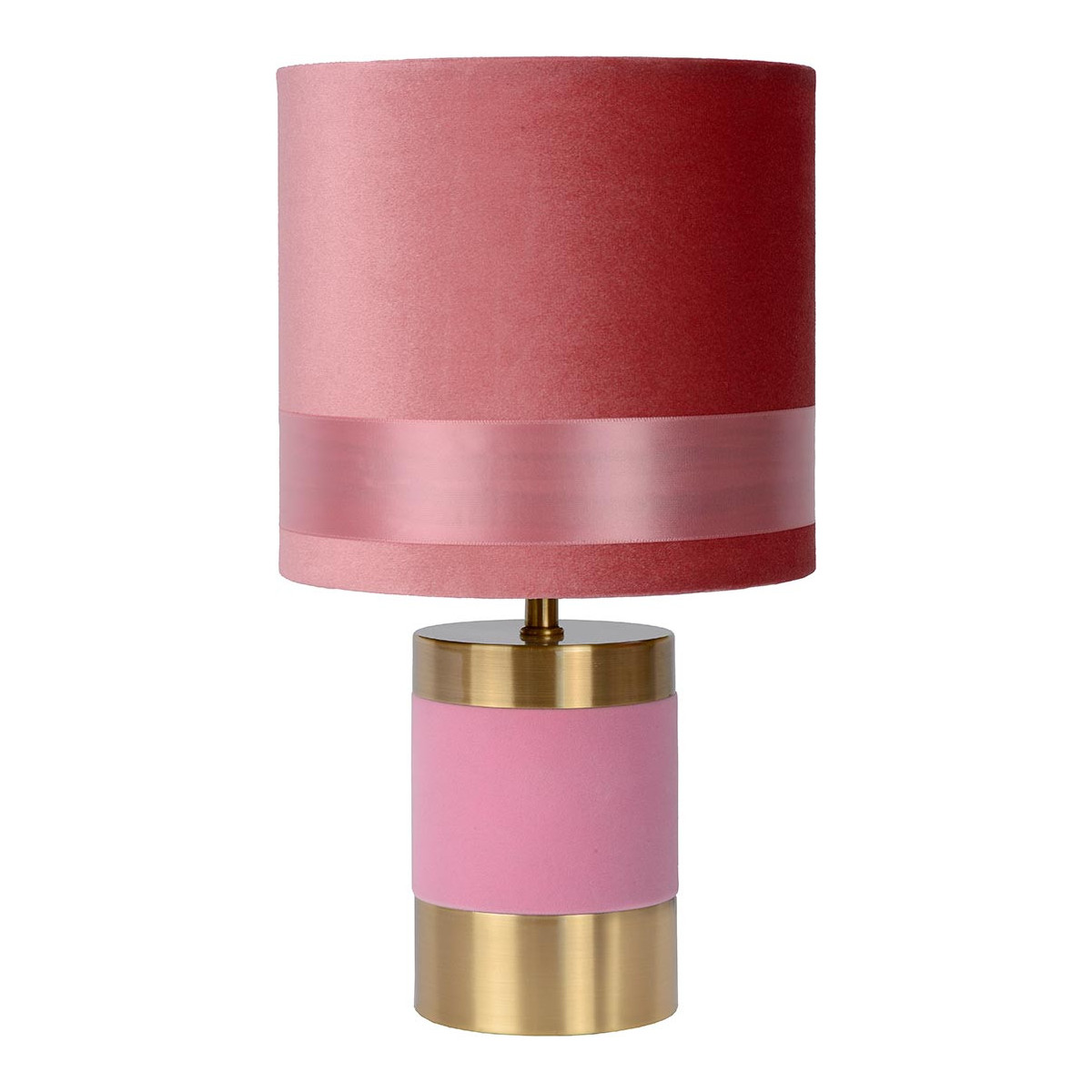 Lampe De Table en métal rose 32 cm