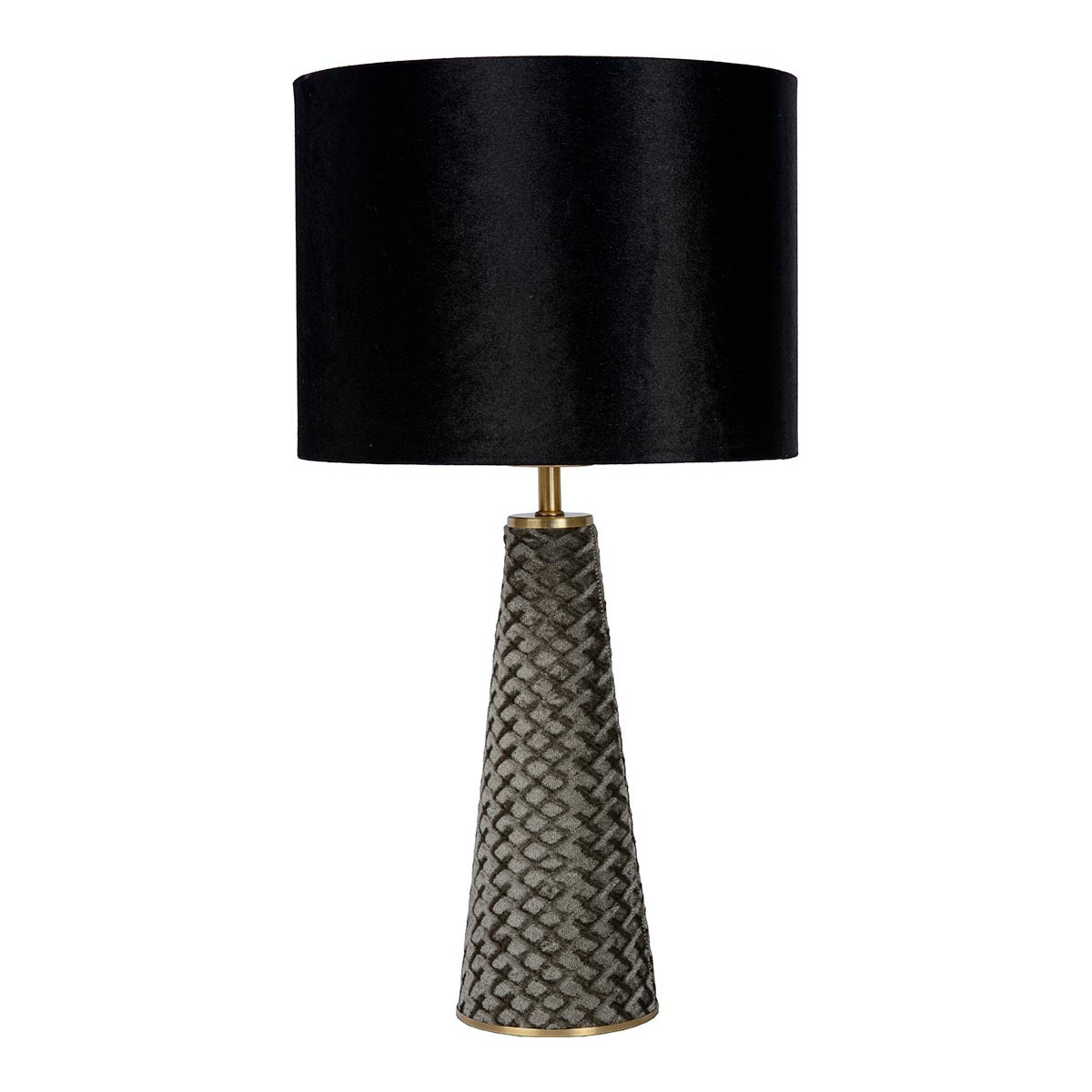 Lampe De Table en métal noir 47 cm