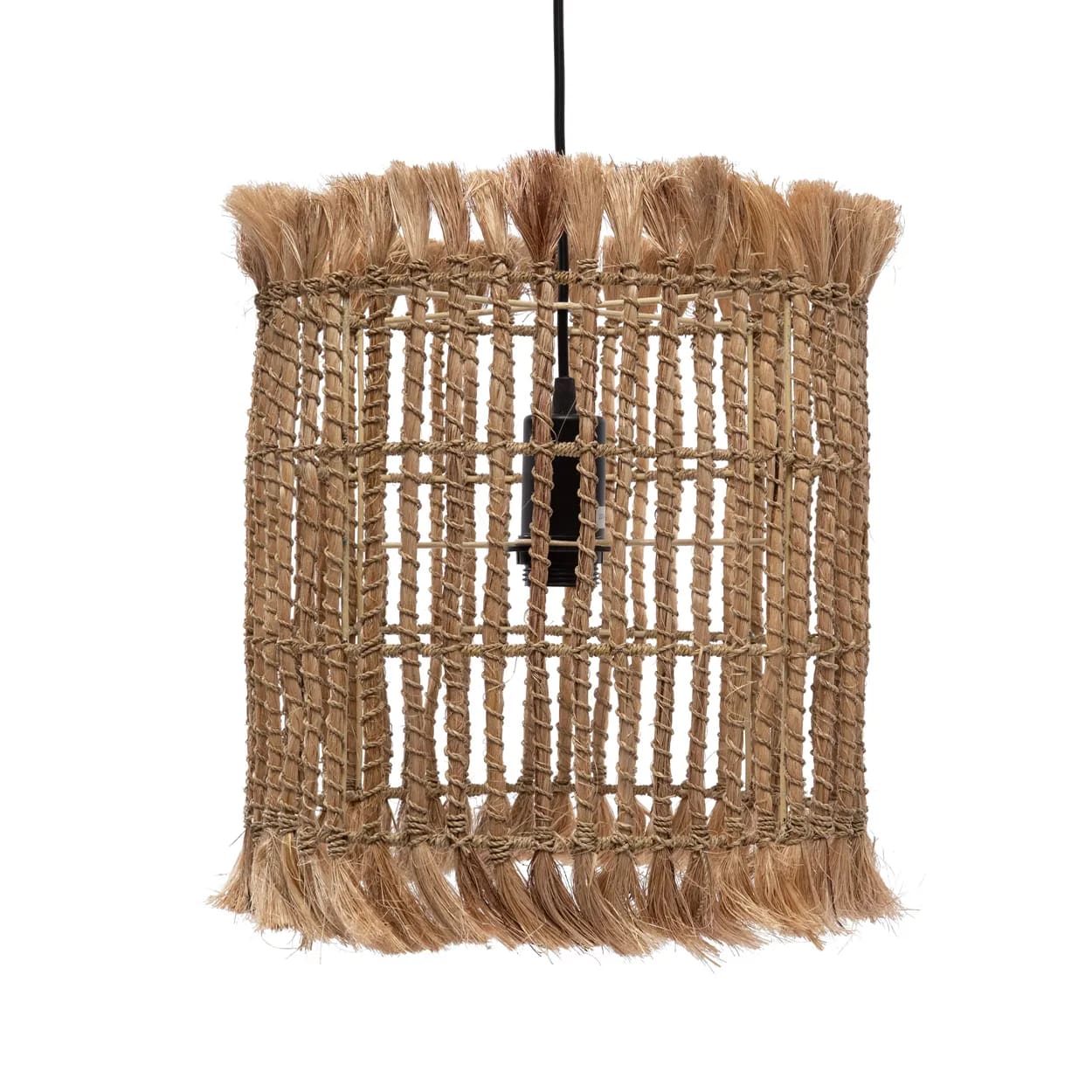 Suspension en herbe d&rsquo;abaca naturel