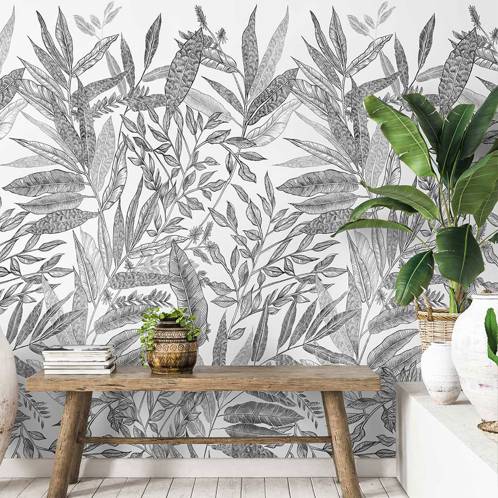Papier peint decor jungle 53x840cm Papier peint decor jungle 53x840cm