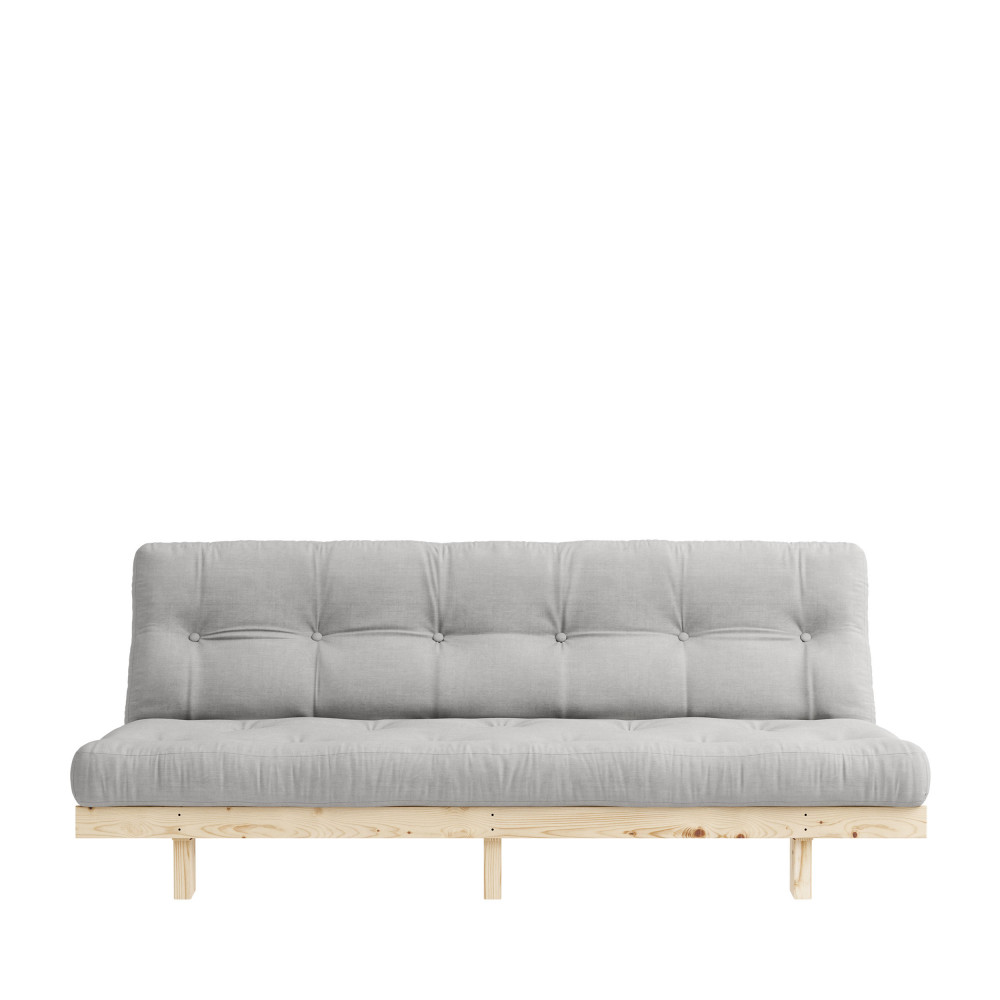 Canapé droit 3 places Beige Tissu Confort Promotion