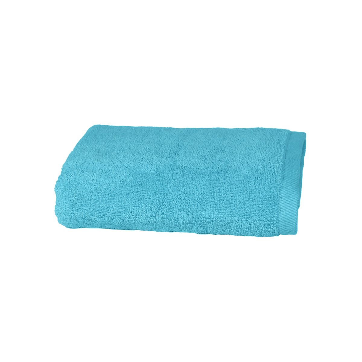 Drap de bain 450gr/m² Bleu Turquoise 70x130 cm